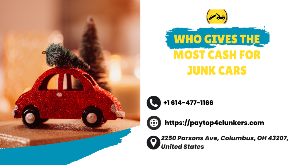 Who gives the most cash for junk cars